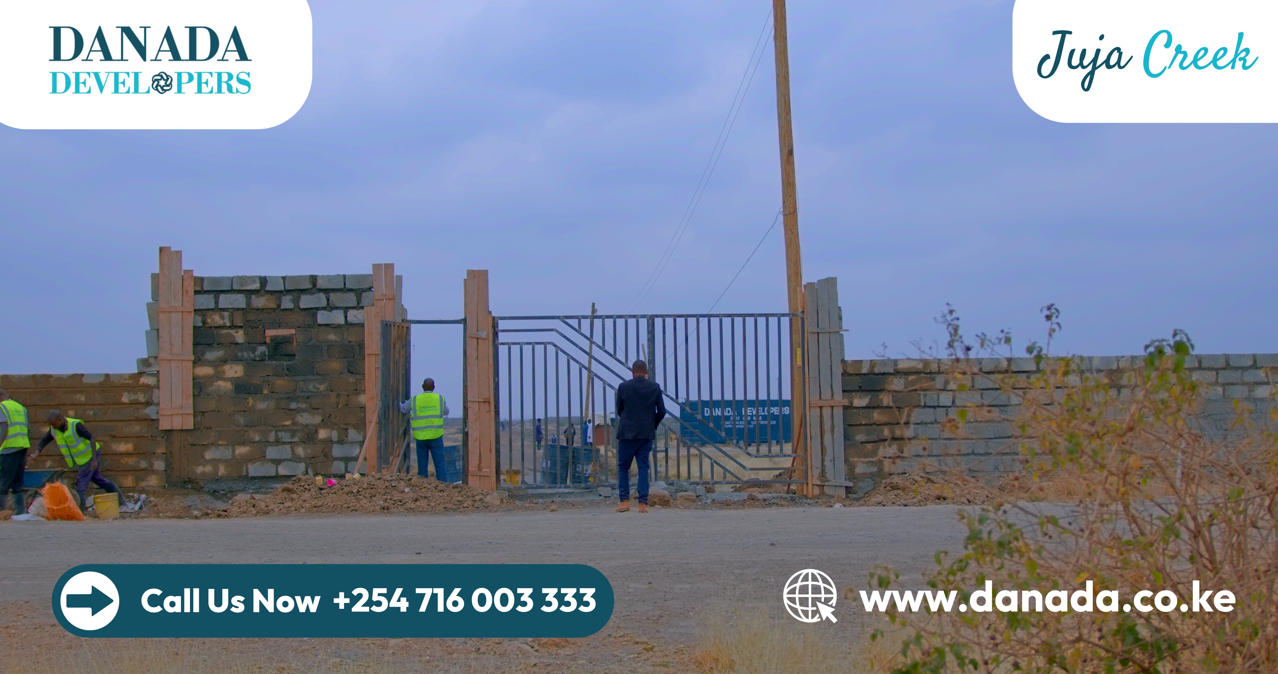 Affordable land and plots for sale in Juja Creek with flexible payment plans.